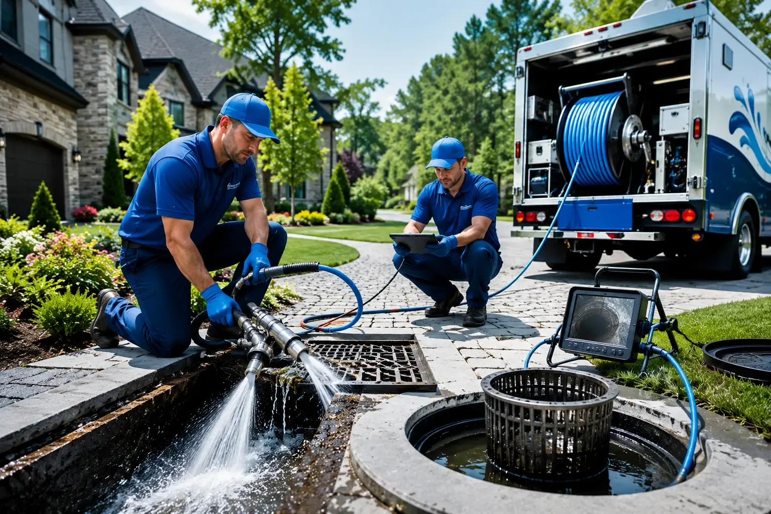 Local outdoor drain cleaning professionals in Refugio, TX