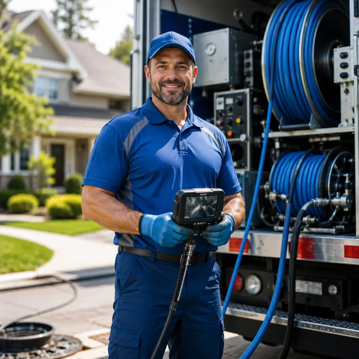 Local outdoor drain cleaning specialists in Refugio, TX